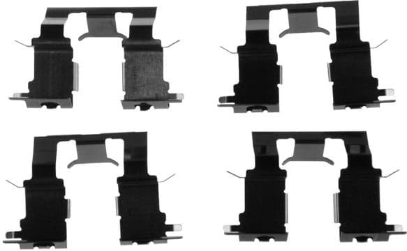 Accessory Kit, disc brake pad PFK512 - image 2
