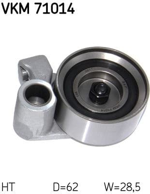 Tensioner Pulley, timing belt VKM 71014 - image 2