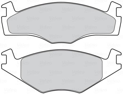 Brake Pad Set, disc brake ESSENTIAL 301258 - image 2