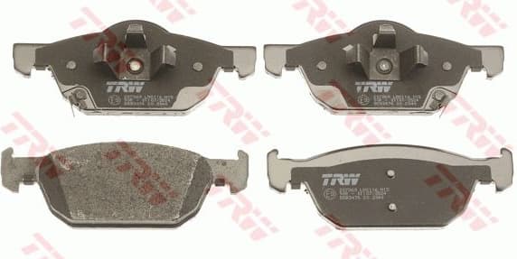 Brake Pad Set, disc brake COTEC GDB3476 - image 4