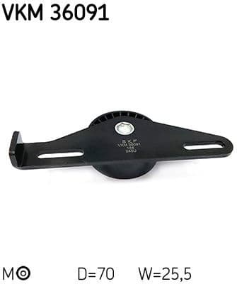 Belt Tensioner, V-ribbed belt VKM 36091 - image 3