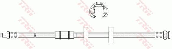 Brake Hose PHB327 - image 4