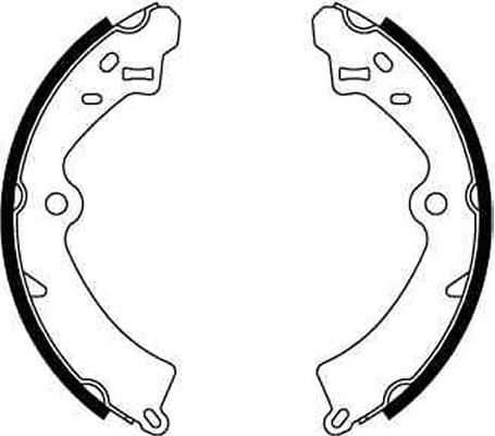 Brake Shoe Set GS8278 - image 3