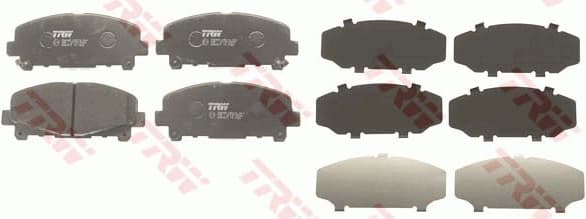 Brake Pad Set, disc brake COTEC GDB3477 - image 4