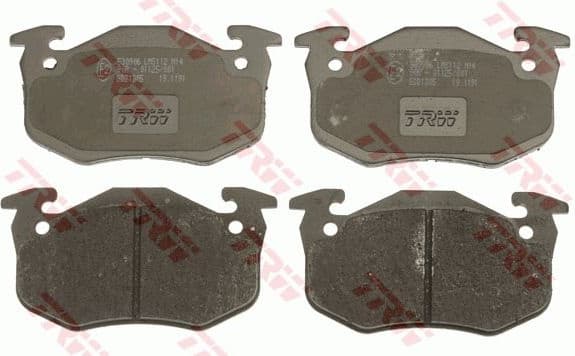 Brake Pad Set, disc brake COTEC GDB1305 - image 4