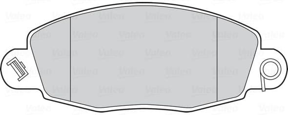 Brake Pad Set, disc brake ESSENTIAL 301547 - image 2