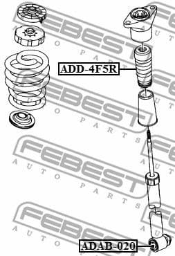 Bush, shock absorber ADAB-020 - image 2