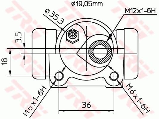 Wheel Brake Cylinder BWD301 - image 4