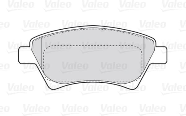 Brake Pad Set, disc brake ESSENTIAL 301558 - image 2