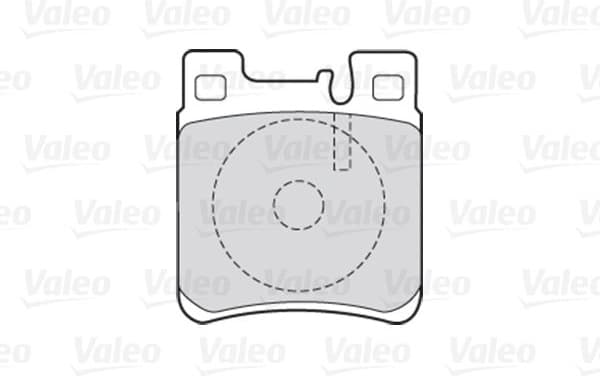 Brake Pad Set, disc brake ESSENTIAL 301617 - image 2