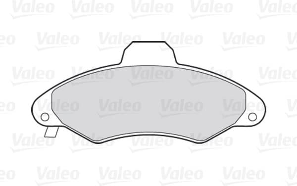 Brake Pad Set, disc brake ESSENTIAL 301399 - image 2