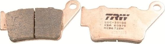 Brake Pad Set, disc brake Sinter Street MCB672SH - image 2