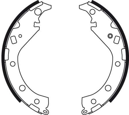 Brake Shoe Set GS8492 - image 4