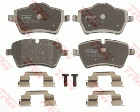 Brake Pad Set, disc brake COTEC GDB1712 - image 4