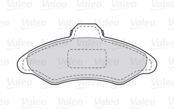 Brake Pad Set, disc brake ESSENTIAL 301172 - image 2