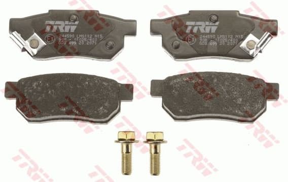 Brake Pad Set, disc brake COTEC GDB499 - image 3