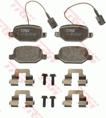 Brake Pad Set, disc brake COTEC GDB1881 - image 4