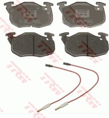 Brake Pad Set, disc brake COTEC GDB327 - image 4