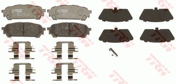 Brake Pad Set, disc brake COTEC GDB3395 - image 4