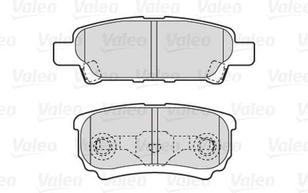 Brake Pad Set, disc brake ESSENTIAL 301852 - image 2