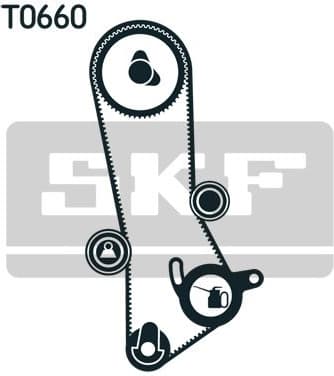 Timing belt kit VKMA91400 - image 2