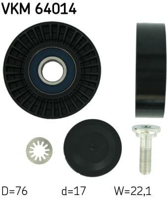 Tensioner belt VKM64014 - image 3