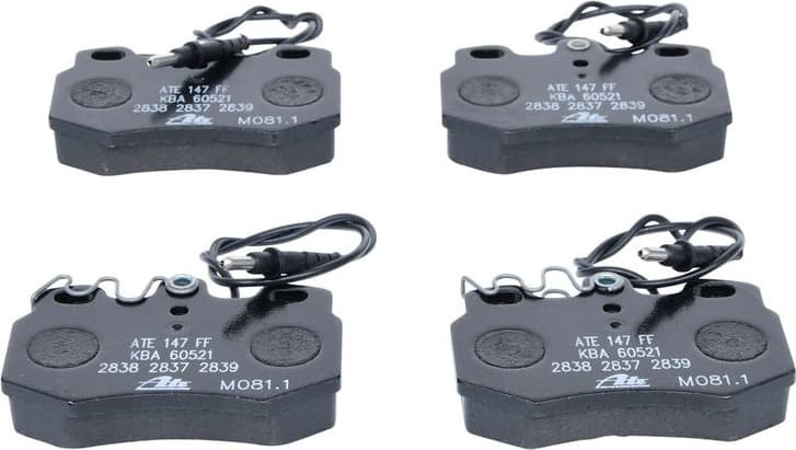 Brake Pad Set, disc brake 13.0460-2825.2 - image 2