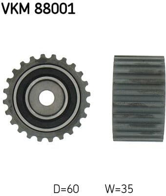 Tensioner belt VKM88001 - image 3