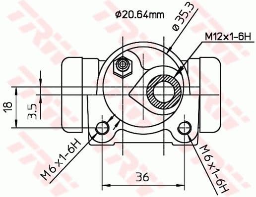 Wheel Brake Cylinder BWF167 - image 3