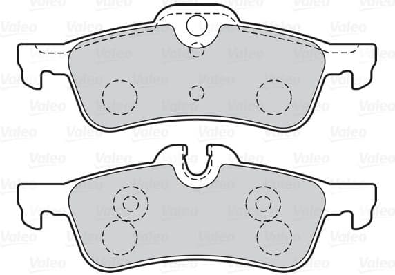 Brake Pad Set, disc brake ESSENTIAL 302040 - image 2