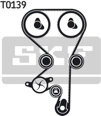 Timing Belt Kit VKMA 05224 - image 4