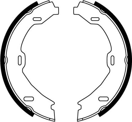 Brake Shoe Set, parking brake GS8482 - image 6