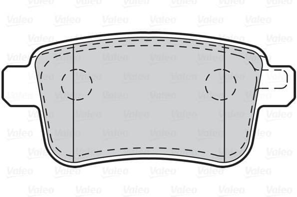 Brake Pad Set, disc brake ESSENTIAL 302216 - image 2