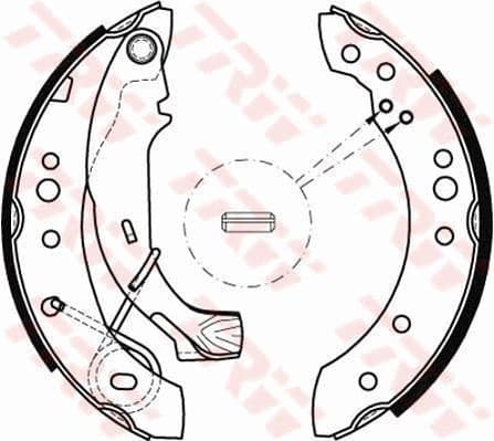 Brake Shoe Set GS8467 - image 2