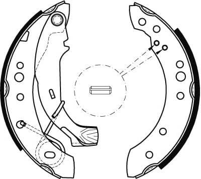 Brake Shoe Set GS8467 - image 3