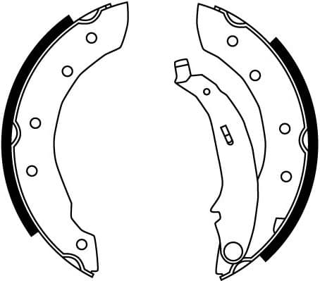 Brake Shoe Set GS8729 - image 4