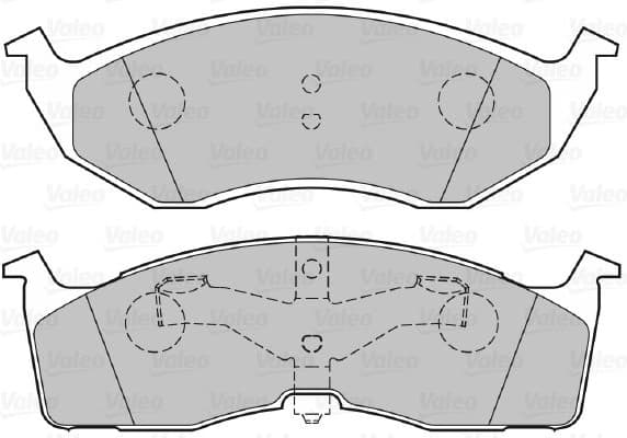 Brake Pad Set, disc brake ESSENTIAL 301556 - image 2