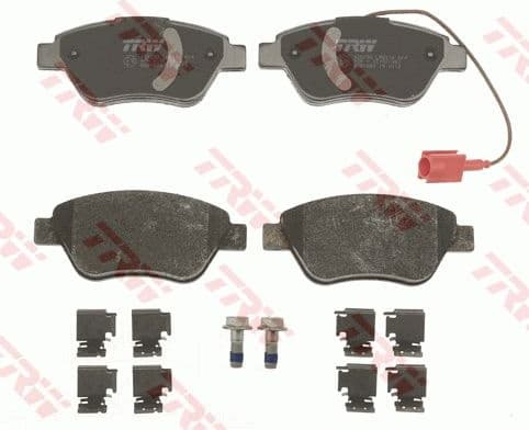 Brake Pad Set, disc brake COTEC GDB1654 - image 3