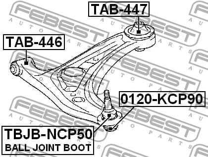 Ball Joint 0120-KCP90 - image 2