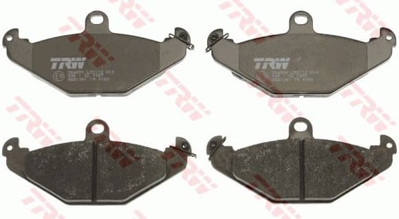 Brake Pad Set, disc brake COTEC GDB1041 - image 4
