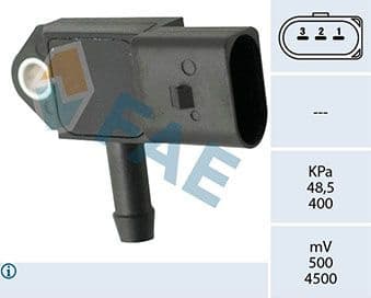 Sensor, exhaust pressure 16133