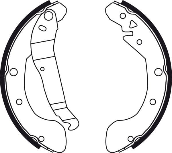 Brake Shoe Set GS8748 - image 4