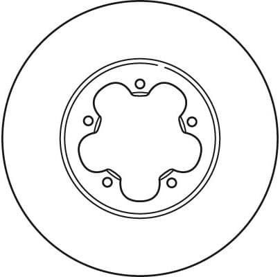 Brake disc, 1pcs FRONT, Top Quality DF2389S - image 4