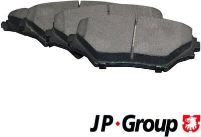 Brake Pad Set, disc brake JP 4863602310