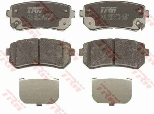 Brake pads rear, Top Quality GDB3474 - image 4