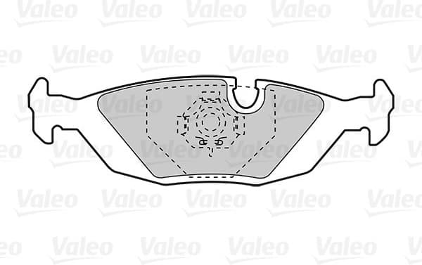Brake Pad Set, disc brake ESSENTIAL 301103 - image 2