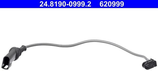 Warning Contact, brake pad wear 24.8190-0999.2