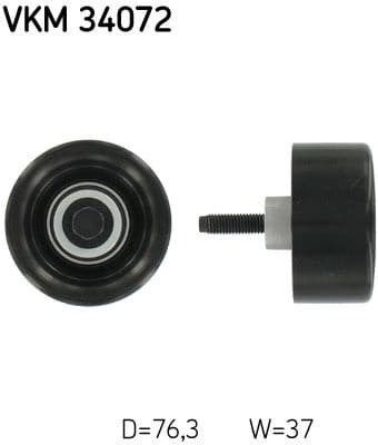 Tensioner belt VKM34072 - image 3