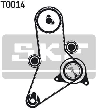 Timing Belt Kit VKMA 02382 - image 4
