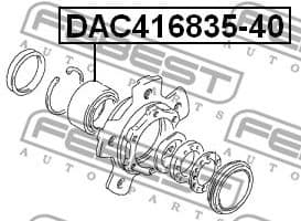 Wheel Bearing DAC416835-40 - image 2